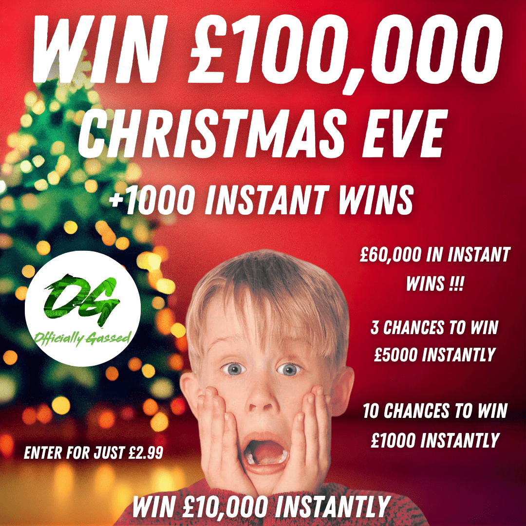 WIN £10,000 LOW ODDS + 100 X £100 INSTANT WINS – Level-Up Giveaways